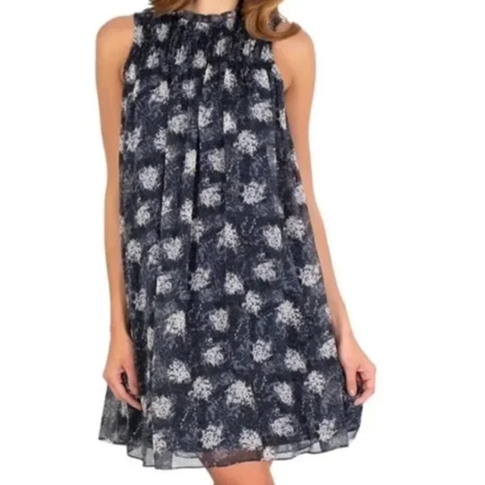 Joie Women’s Dress Blue Floral Baltic Print Sleeveless Sz M